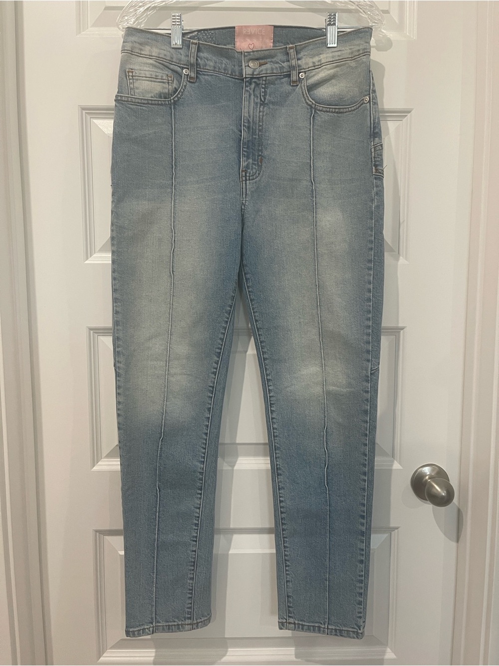 REVICE Denim - Stargazer High-rise Skinny Light Blue